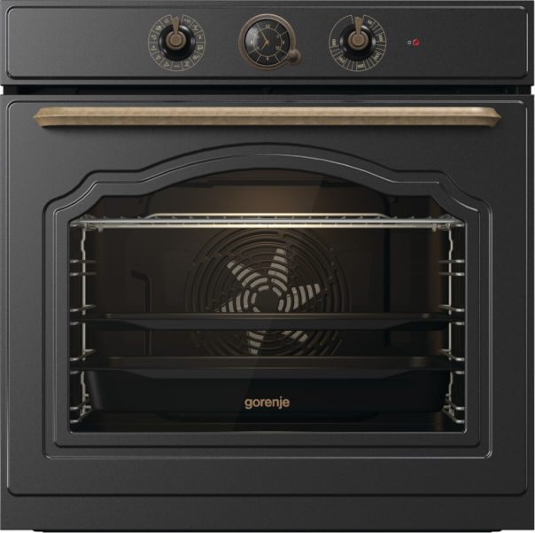 Gorenje BOS67371CLB Einbau-Backofen Classico-Collection schwarz matt EEK:A