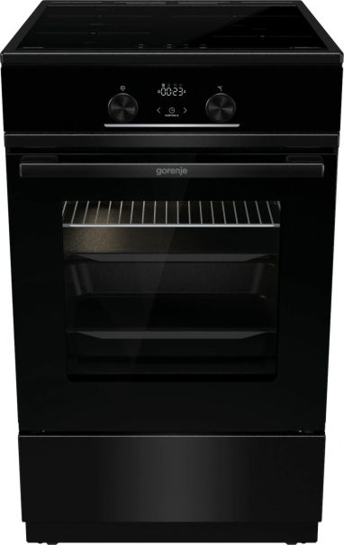 Gorenje GEIT5C60BPG Standherd Induktion schwarz 50cm EEK:A