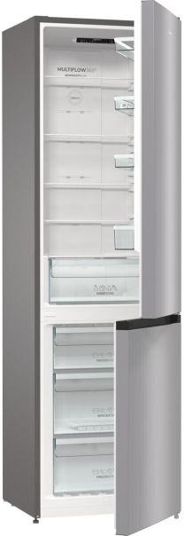 Gorenje NRK6202ES4 Kühlgefrierkombination silber EEK:E Gorenje NRK6202ES4 Kühlgefrierkombination silber EEK:E