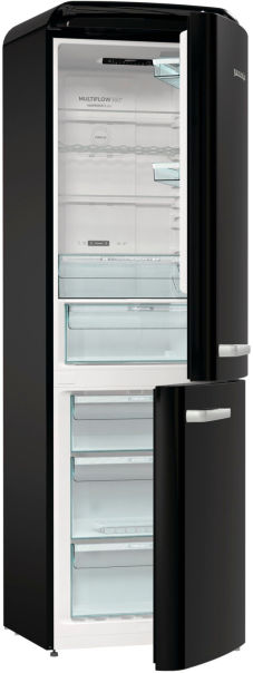 Gorenje ONRK619DBK-L Kühl-Gefrierkombination schwarz EEK:D