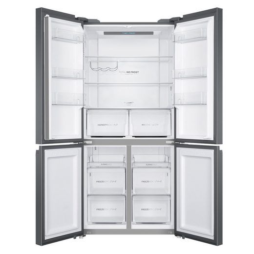Haier HCR5919FOPG Side by Side FrenchDoor grau EEK:F Haier HCR5919FOPG Side by Side FrenchDoor grau EEK:F