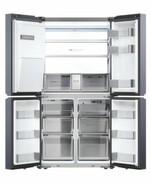 Haier HCR7918EIMB Side by Side FrenchDoor BrushedBlack EEK:E Haier HCR7918EIMB Side by Side FrenchDoor BrushedBlack EEK:E