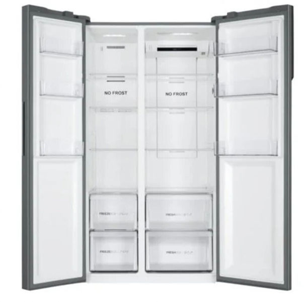 Haier HSR3918FNPG Side by Side Gentle Silver EEK:F Haier HSR3918FNPG Side by Side Gentle Silver EEK:F