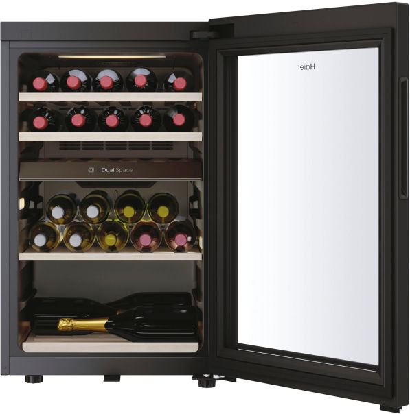 Haier HWS42GDAU1 Weinklimaschrank schwarz EEK:F Haier HWS42GDAU1 Weinklimaschrank schwarz EEK:F