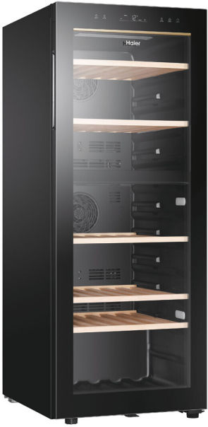 Haier HWS79GDG Weinklimaschrank schwarz EEK:G Haier HWS79GDG Weinklimaschrank schwarz EEK:G