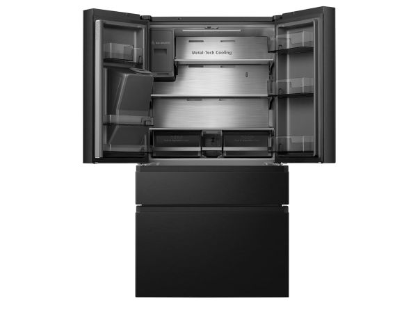 Hisense RF728N4SBFE Side by Side French Door schwarz EEKE Hisense RF728N4SBFE Side by Side French Door schwarz EEKE