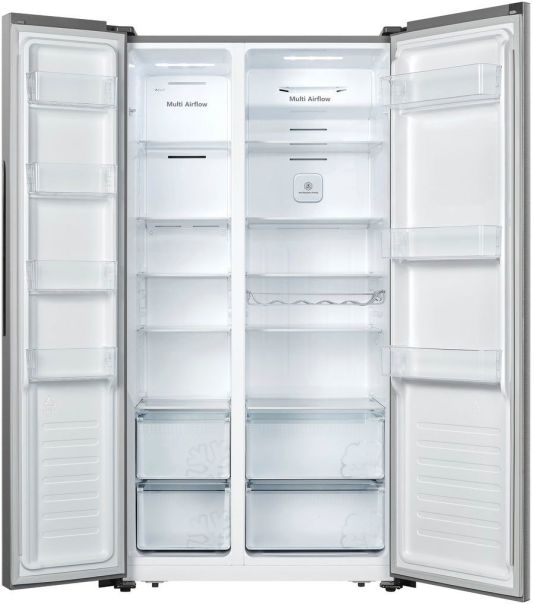 Hisense RS677N4BID Side by Side Inox Look EEK:D Hisense RS677N4BID Side by Side Inox Look EEK:D