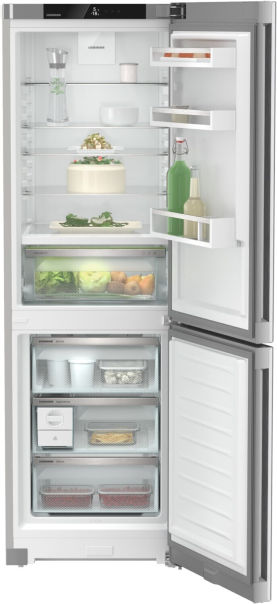 Liebherr CBNsfc 522i Plus Kühl-Gefrierkombination silber EEK:C