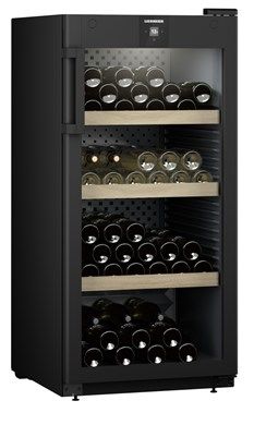 Liebherr WPbl 4201 GrandCru Weinlagerschrank schwarz EEK:E