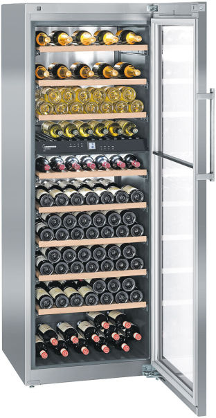 Liebherr WTes 5972 Vinidor Weintemperierschrank Edelstahl EEK:G Liebherr WTes 5972 Vinidor Weintemperierschrank Edelstahl EEK:G