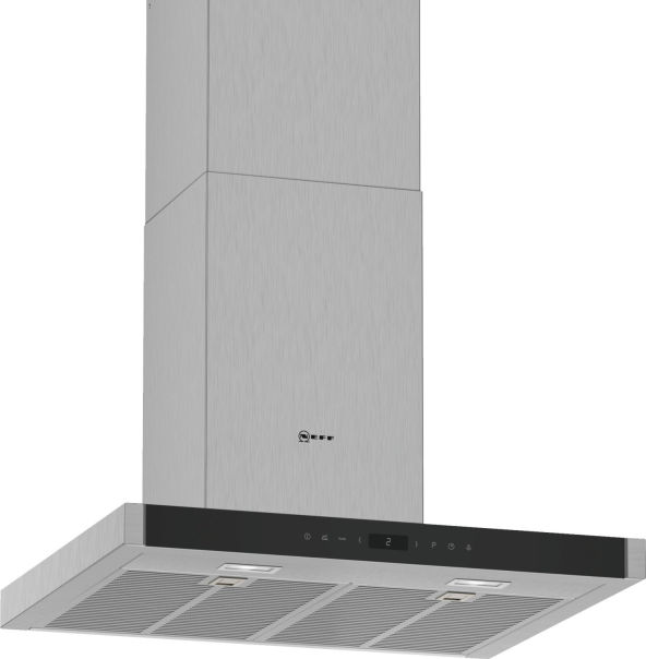 Neff D65BMP5N0 Wandhaube Edelstahl Blende schwarz 60cm EEK:A Neff D65BMP5N0 Wandhaube Edelstahl Blende schwarz 60cm EEK:A