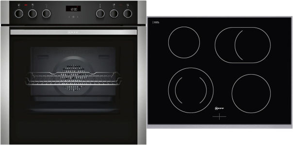 Neff HMK370 Herdset Glaskeramik edelstahl EEK:A Neff HMK370 Herdset Glaskeramik edelstahl EEK:A