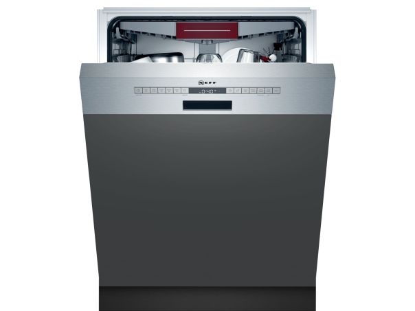 Neff S245ECS11E Einbau-Geschirrspüler integrierbar Edelstahl EEK:C