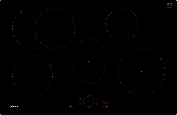 Neff T58PHF1L0 Induktionskochfeld flächenbündig 80cm autark