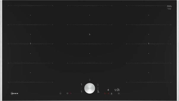 Neff T69TTX4L0 Induktionskochfeld Edelstahl 90cm autark