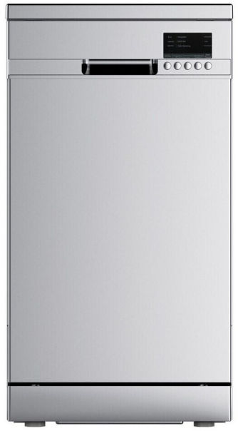 PKM DW9A++5 SI Standgeschirrspüler silber EEK:E 