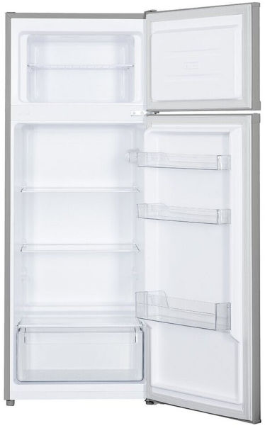PKM GK212 SI Kühl-Gefrierkombination silber EEK:E