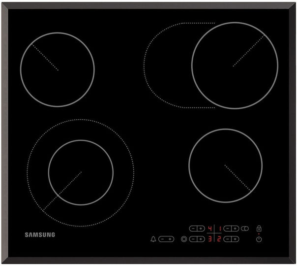 Samsung CTR464NC01 Glaskeramikkochfeld Facette 60cm autark Samsung CTR464NC01 Glaskeramikkochfeld Facette 60cm autark