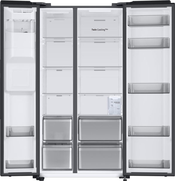 Samsung RS6GA8521B1 Side by Side Black Steel EEK:E Samsung RS6GA8521B1 Side by Side Black Steel EEK:E