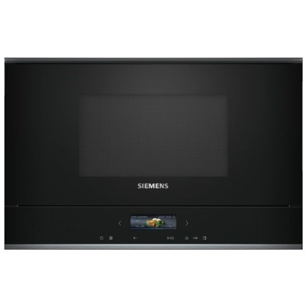 Siemens BE732R1B1 Einbau-Mikrowelle schwarz Grill