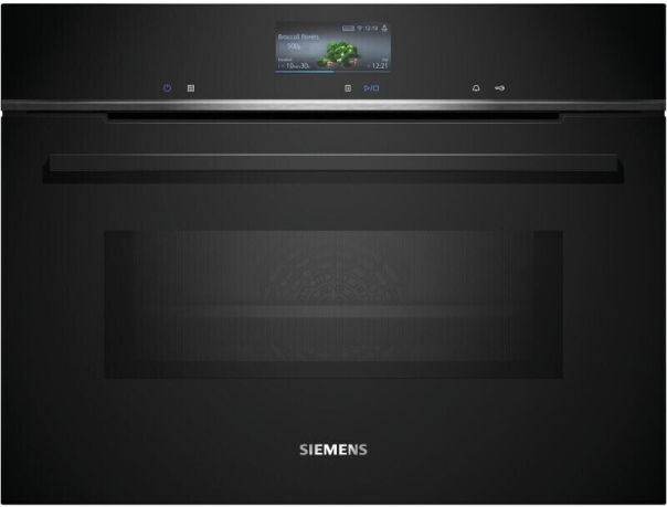 Siemens CM776GKB1 Kompaktbackofen mit Mikrowelle schwarz Siemens CM776GKB1 Kompaktbackofen mit Mikrowelle schwarz