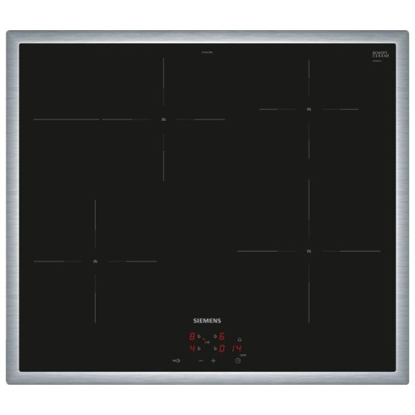 Siemens EI645CFB6E Induktionskochfeld Edelstahl herdgebunden 60cm