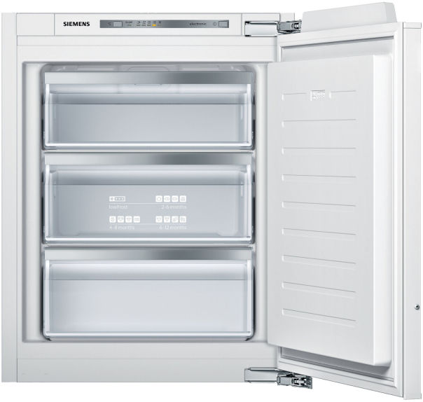 Siemens GI11VADE0 Einbau-Gefrierschrank Flachscharnier EEK:E Siemens GI11VADE0 Einbau-Gefrierschrank Flachscharnier EEK:E