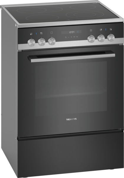 Siemens HK9S5A240 Standherd Glaskeramik Edelstahl schwarz EEK:A