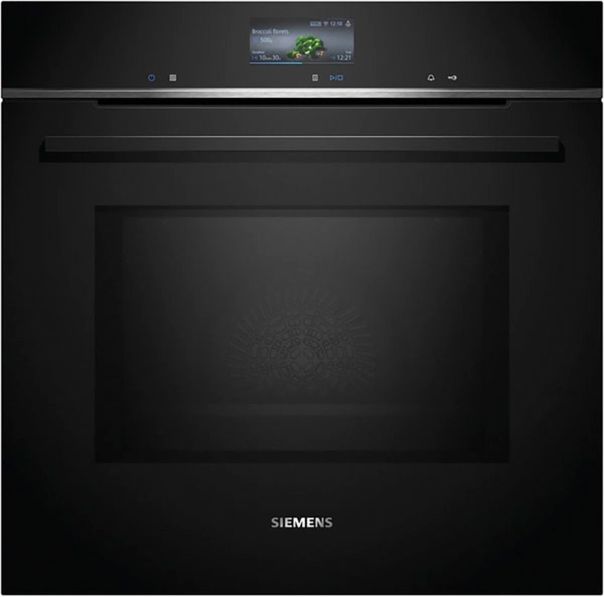 Siemens HM736GAB1 Einbau-Backofen mit Mikrowelle schwarz 