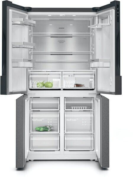 Siemens KF96NAXEA Side by Side Black Steel EEK:E Siemens KF96NAXEA Side by Side Black Steel EEK:E