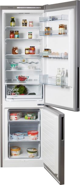 Siemens KG39VVLEA Kühl-Gefrierkombination Edelstahllook EEK:E