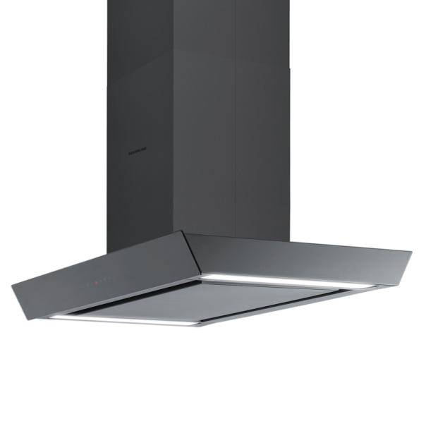 Silverline VAI 120 S Vela Isola Premium Inselhaube Edelstahl Glas schwarz 120cm EEK:A Silverline VAI 120 S Vela Isola Premium Inselhaube Edelstahl Glas schwarz 120cm EEK:A