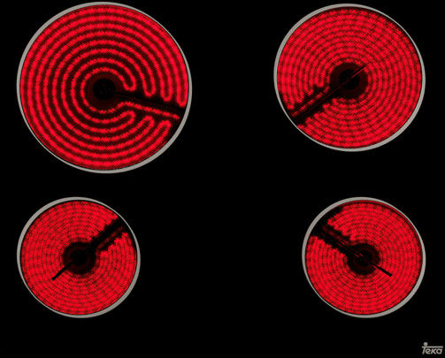 Teka TT 6420 Glaskeramikkochfeld Facette autark 60cm