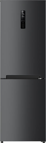 Wolkenstein WKG315NF BSS-M Kühlgefrierkombination Black Stainless Steel EEK:E