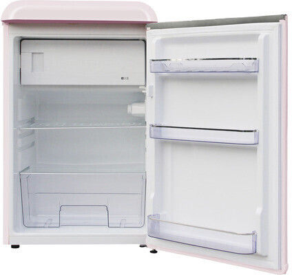 Wolkenstein WKS125RT SP Retro Kühlschrank pink EEK:F