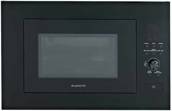Wolkenstein WMW900-25GB EB Einbau-Mikrowelle Acryl schwarz