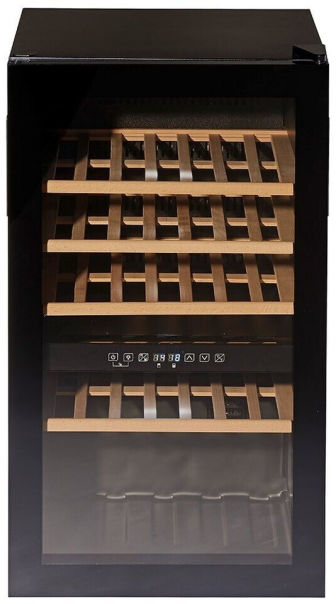 Wolkenstein WTS49DW Weinkühlschrank schwarz EEK:G Wolkenstein WTS49DW Weinkühlschrank schwarz EEK:G