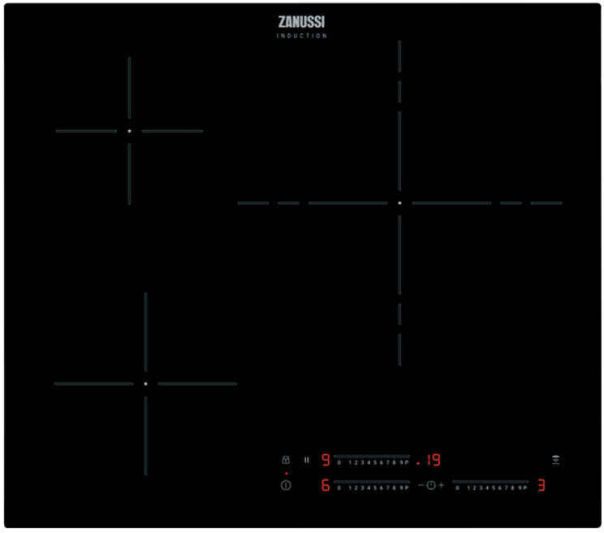 Zanussi ZITN634K Induktionskochfeld 60cm autark