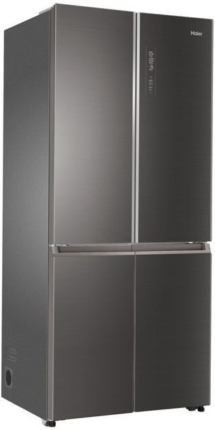 Haier HTF-508DGS7 Side by Side FrenchDoor IconicGlass grey EEK:F