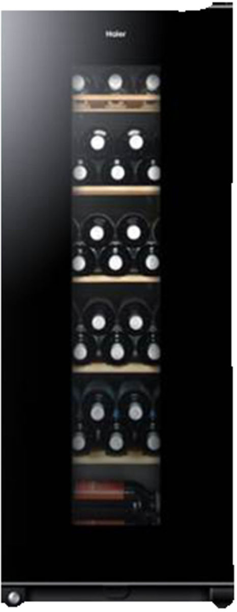 Haier WS59GAE Weinklimaschrank schwarz 59 Flaschen EEK:G