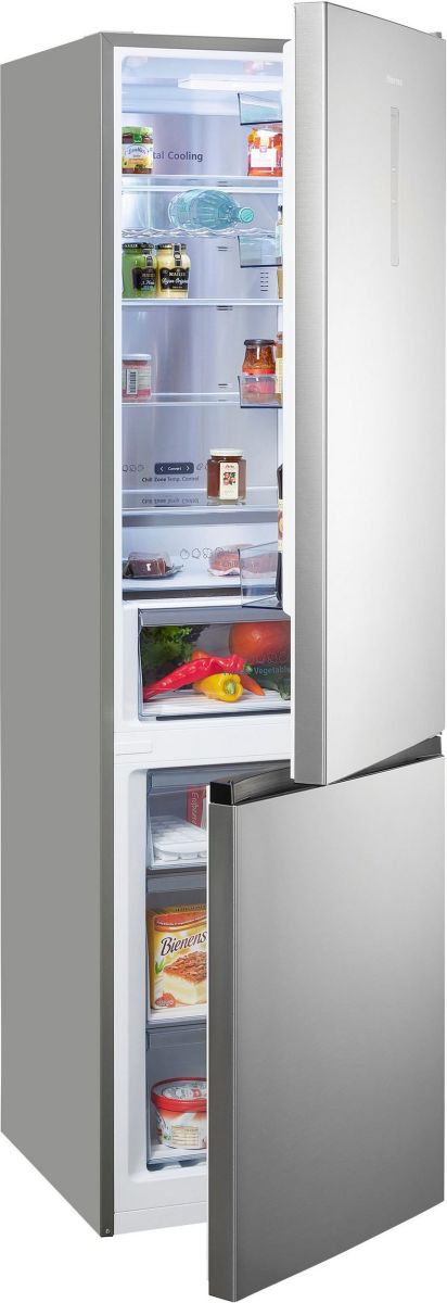 Hisense RB470N4CIC Kühl-Gefrierkombination Inox Look EEK:C