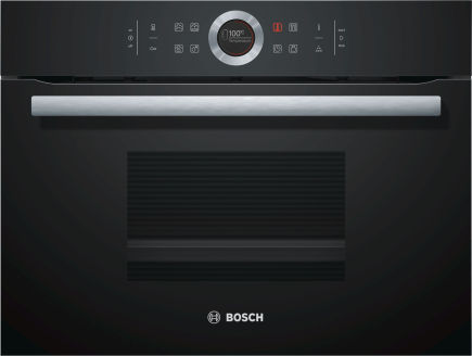 Bosch CDG634AB0 Kompaktdampfgarer schwarz