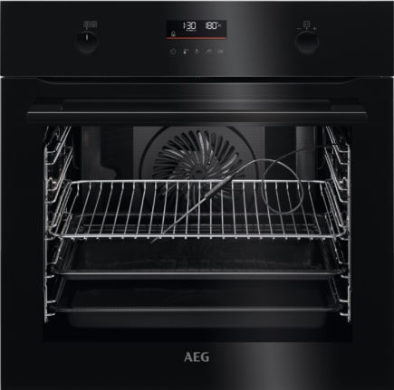 AEG BPK556260B Einbau-Backofen SteamBake Pyro schwarz EEK:A+