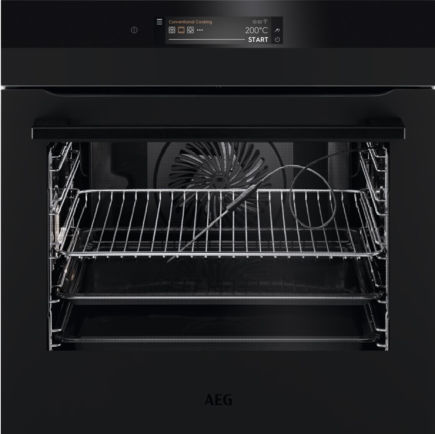 AEG BPK848330T Einbau-Backofen AssistedCooking Pyro schwarz EEK:A++