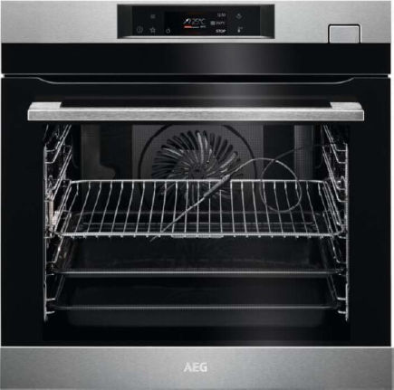 AEG BSK782280M Danpfbackofen SteamBoost Edelstahl EEK:A++