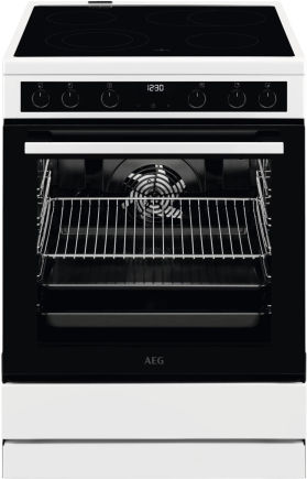 AEG CCB644COBW Standherd Glaskeramik weiß EEK:A