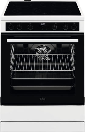 AEG CCB644FHBW Standherd Glaskeramik weiß EEK:A