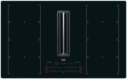 AEG CCE84779CB Induktion Muldenlüfter  WLAN Umluft EEK:A+