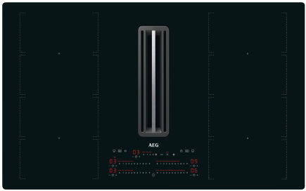 AEG CDE84779CB Induktion Muldenlüfter WLAN Abluft 83cm