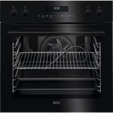 AEG EPS635220B Einbau-Herd AssistedCooking Pyro schwarz EEK:A+